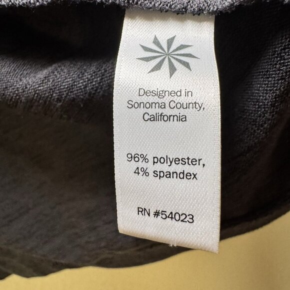 Athleta Blissful Open Front Hooded Cardigan Wrap Gray Sweater Womens Small - Picture 6 of 7